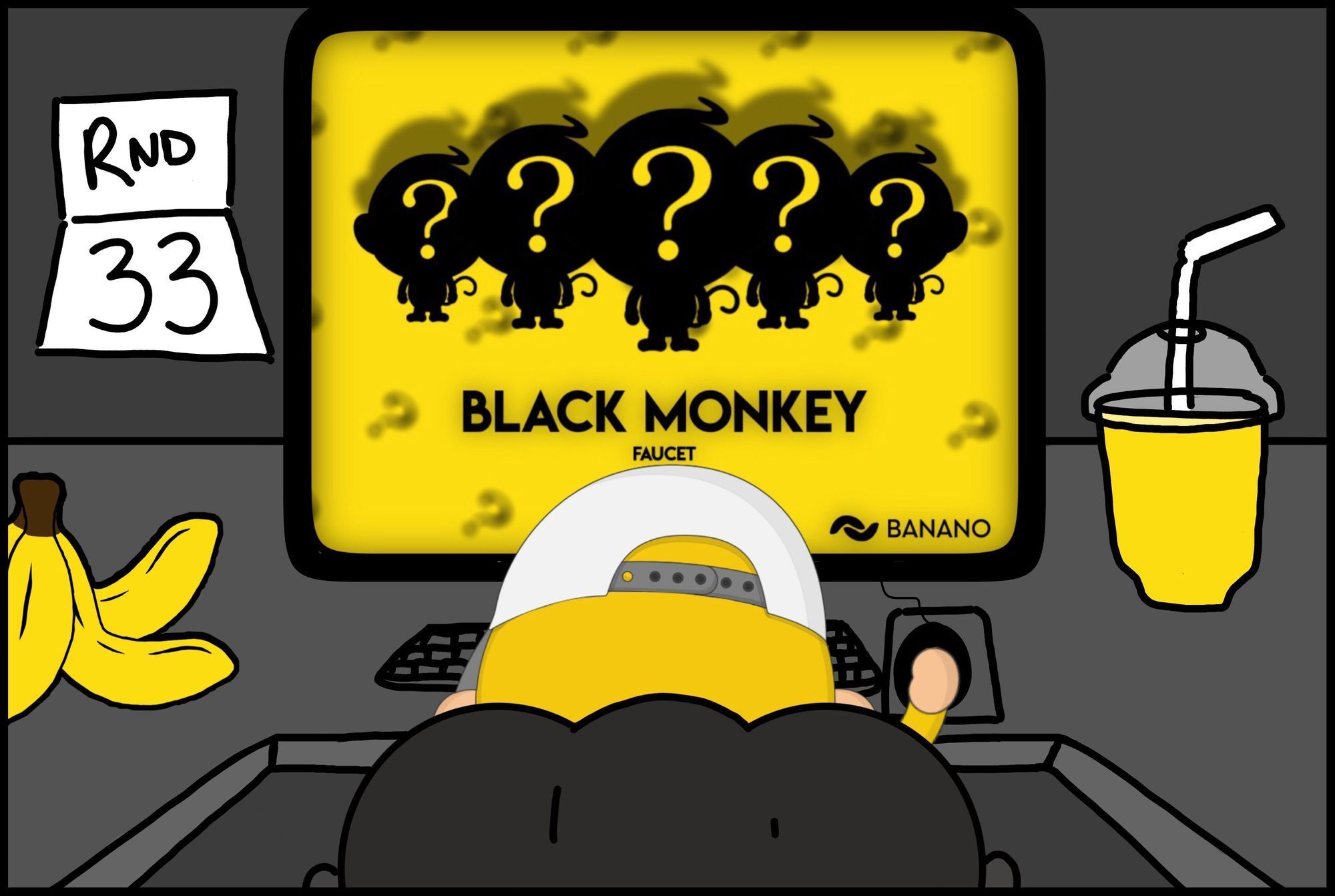 Locked at Home? Play ‘Black Monkey’ and Earn Free Crypto — Round 33 Just Started!