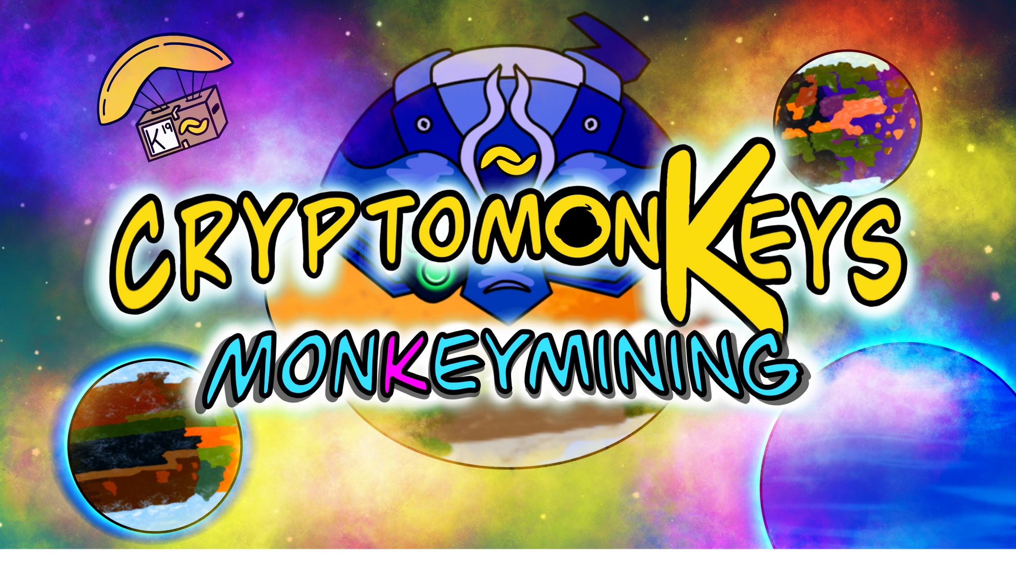 Free BANANO NFTs: cryptomonKeys Update #21: monKeymining Update (Earn NFTs by Playing Alien Worlds!)
