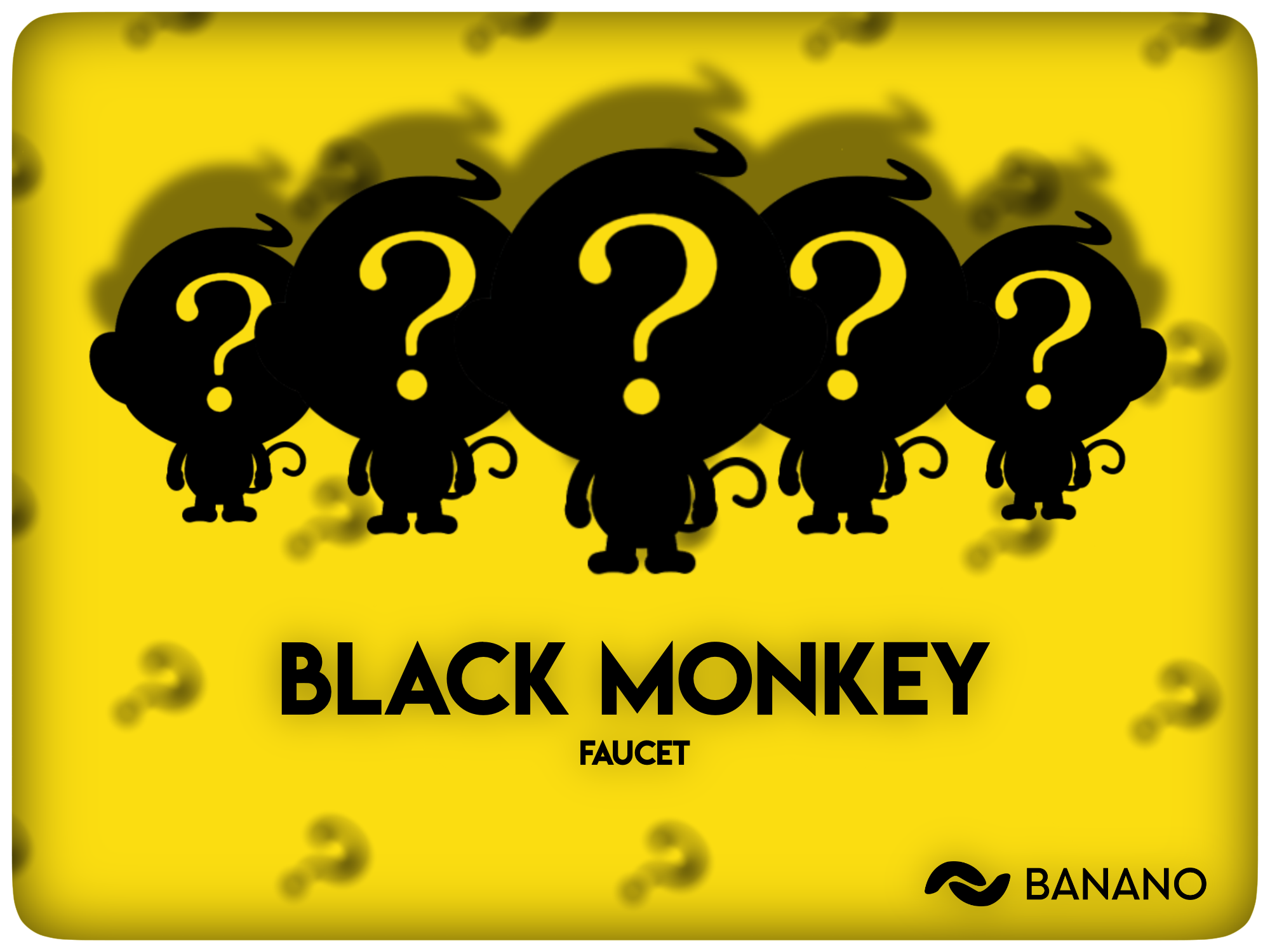‘Black Monkey’ Round 30 Starting Shortly! Play BANANO’s Faucet Game & Earn Free Crypto!