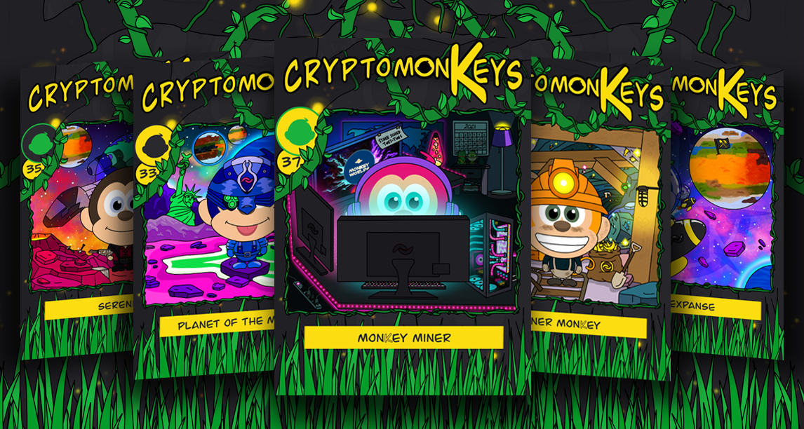 BANANO-themed NFTs: cryptomonKeys Update #24: How To Get Free NFTs