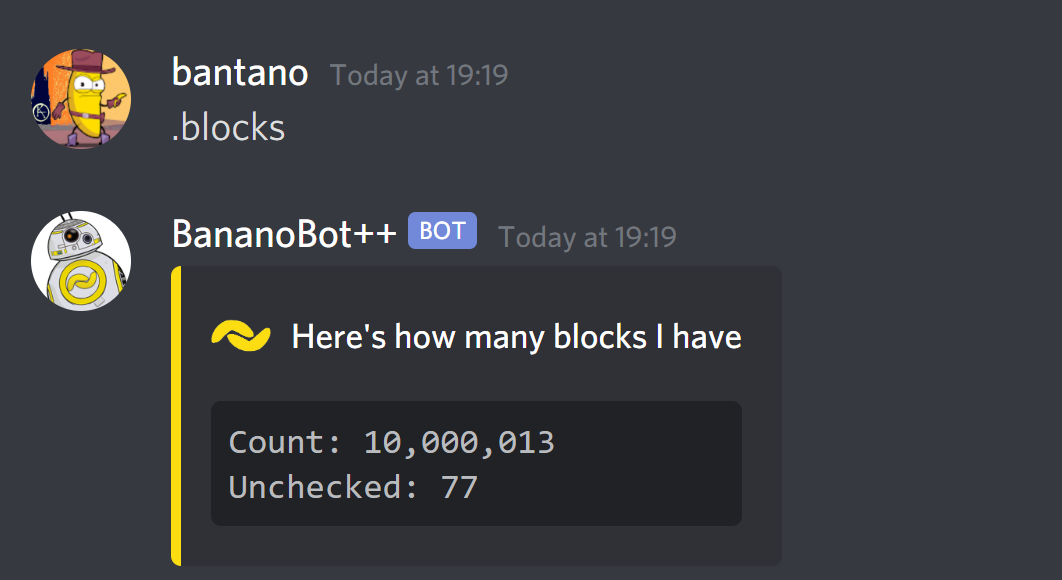 BANANO Just Hit 10 Million Blocks on Bitcoin Halving Day!
