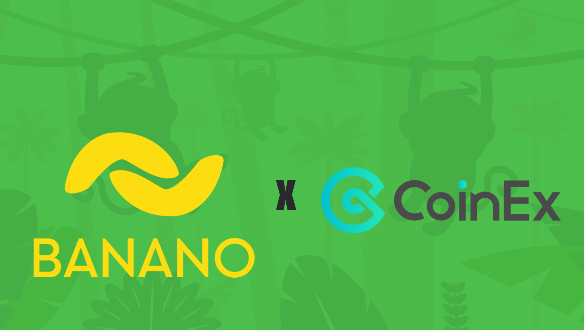 Exchange Listing: BANANO To Be Listed on Coinex!
